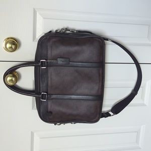 Coach Perry Unisex Slim Laptop Briefcase Bag
